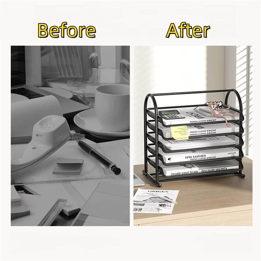 Organizzatore da scrivania rin - Desktop Filing Tray recensione e prezzo