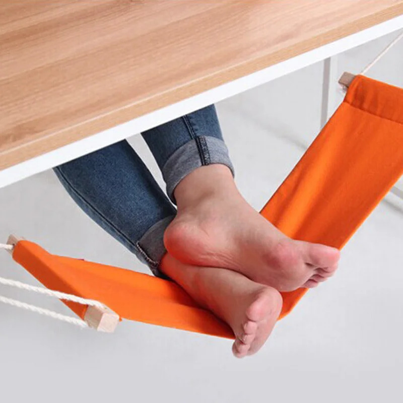 Amaca per piedi regolabile in  - Under Desk Hammock recensione e prezzo