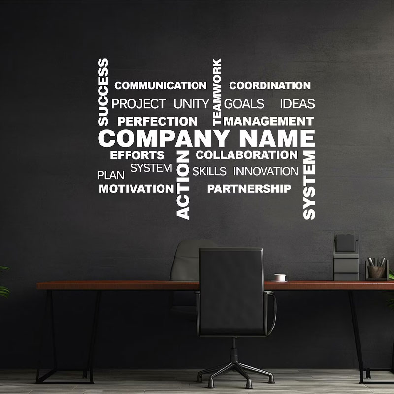 Adesivo da parete con nome azi - Office Furniture Names recensione e prezzo